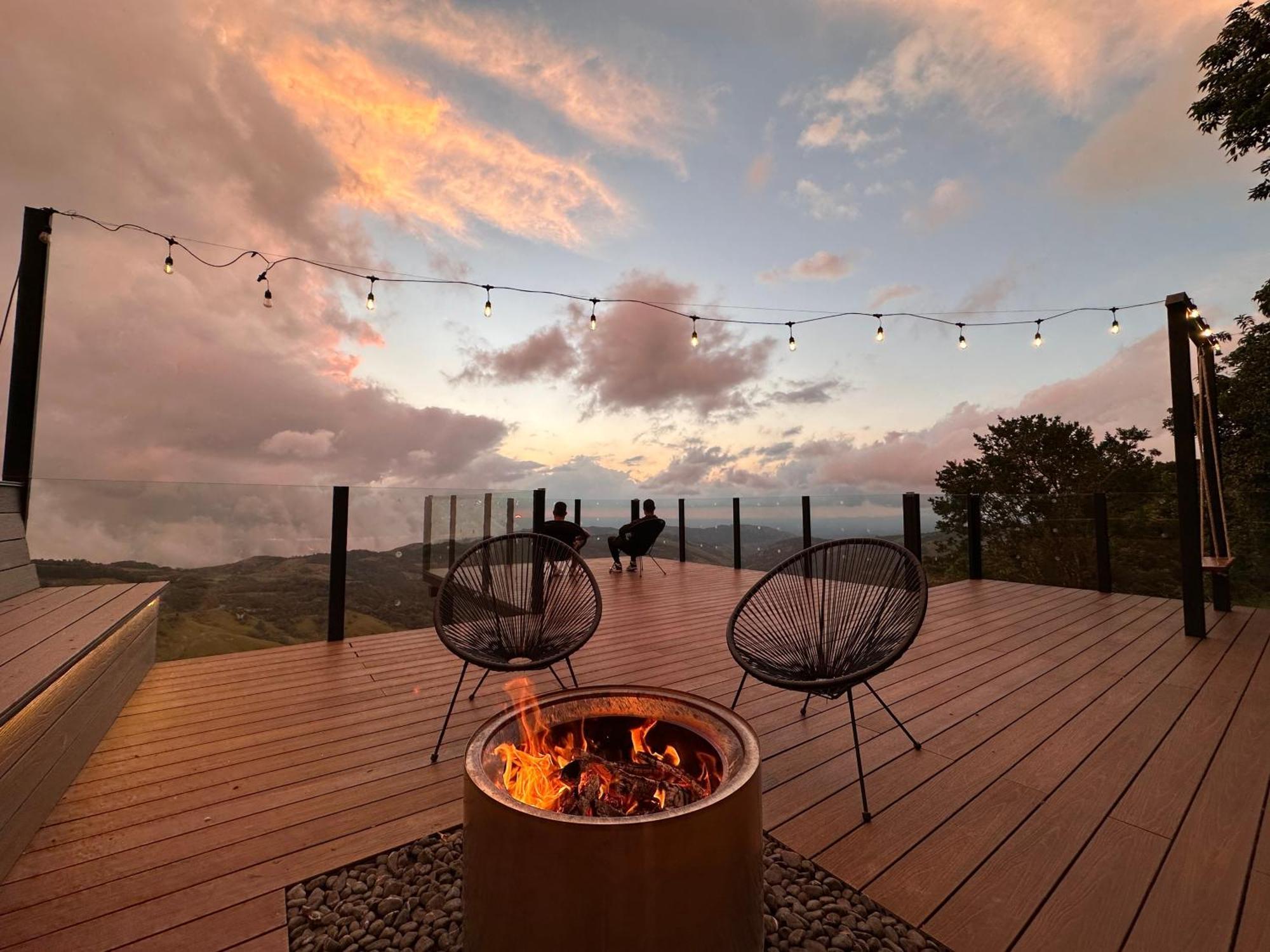Amalu Luxury View Cabins Monteverde Eksteriør bilde