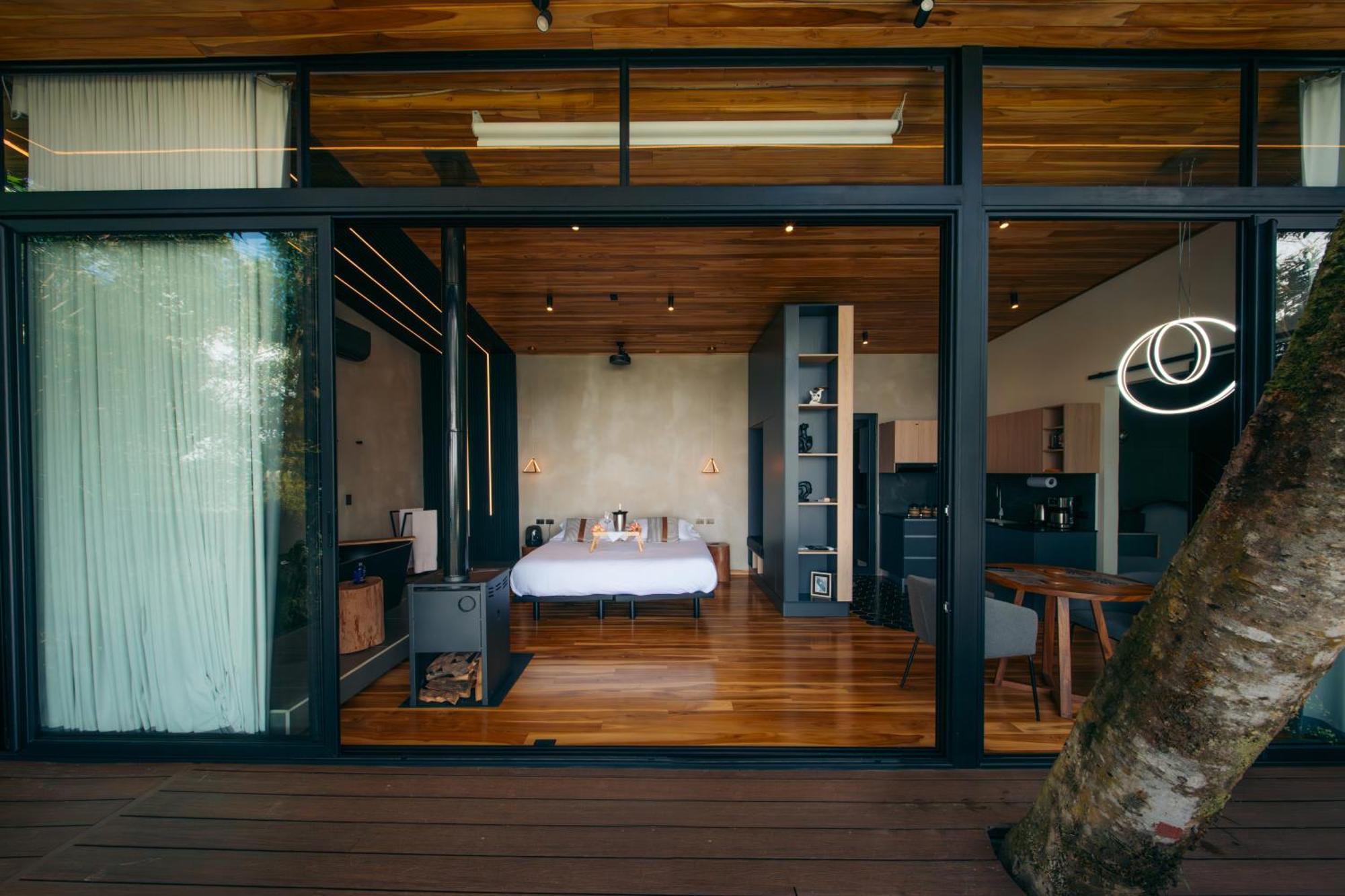 Amalu Luxury View Cabins Monteverde Eksteriør bilde