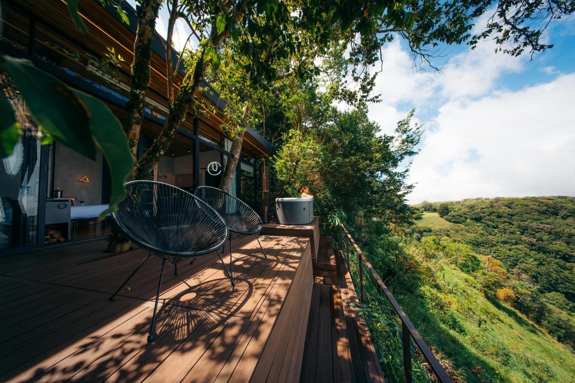 Amalu Luxury View Cabins Monteverde Eksteriør bilde