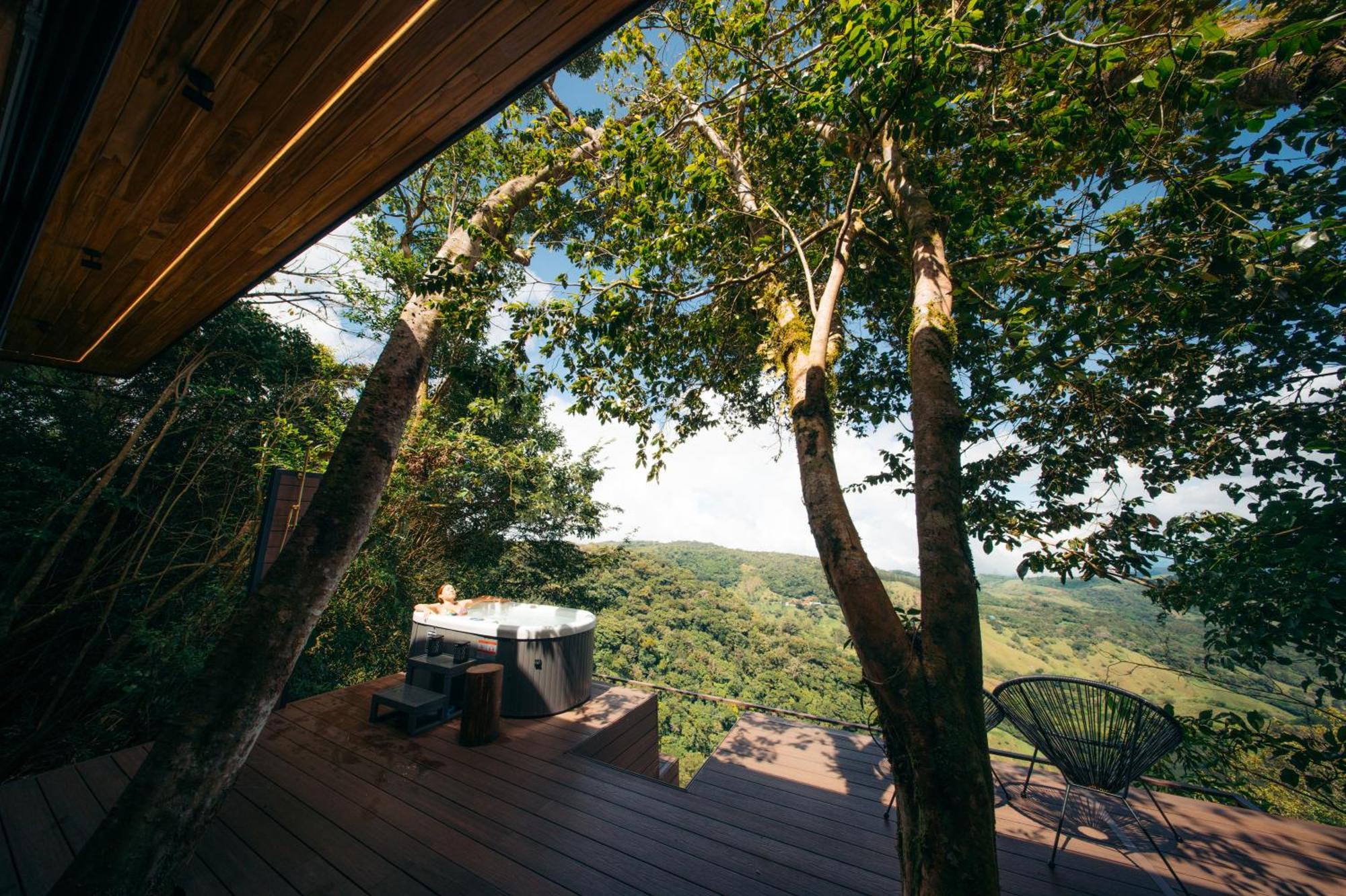 Amalu Luxury View Cabins Monteverde Eksteriør bilde