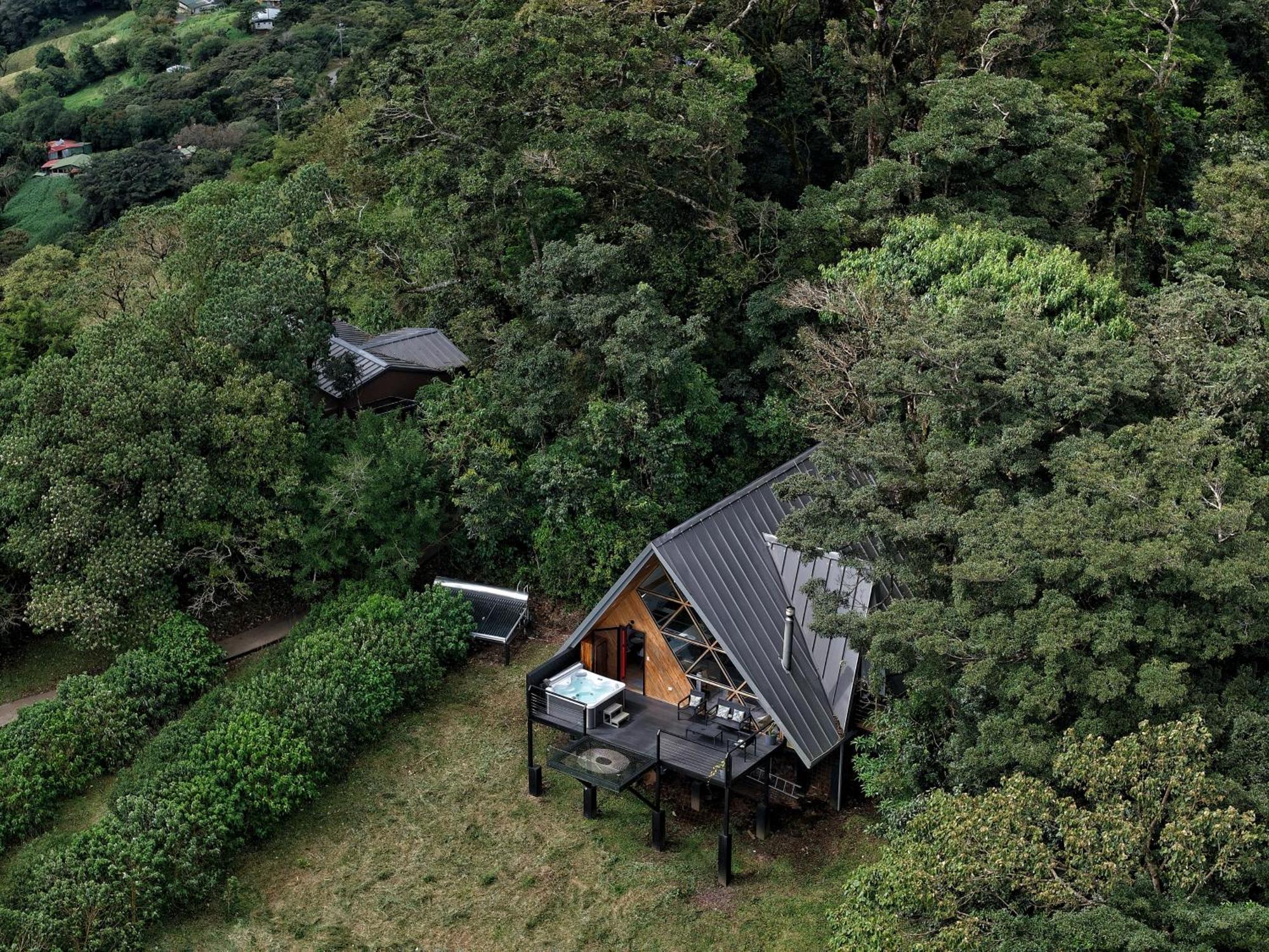 Amalu Luxury View Cabins Monteverde Eksteriør bilde